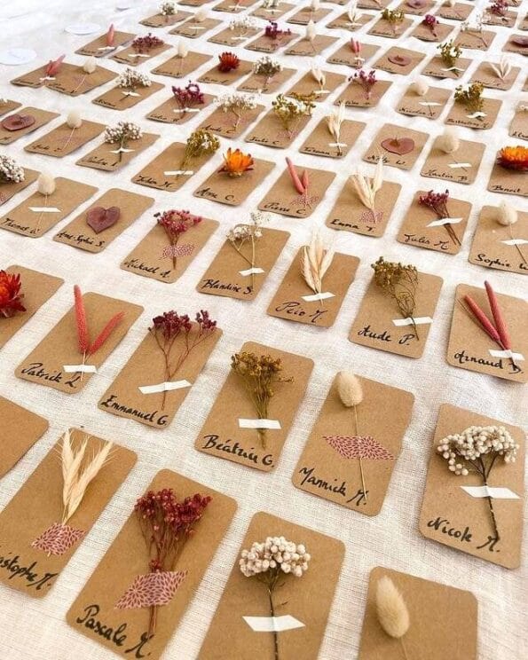 23 de idei de decoratiuni pentru nunta ta facute manual