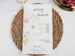 Invitatie nunta eleganta cu flori 2479 1 Invitatie nunta eleganta cu flori 2479