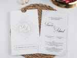 Invitatie nunta 2500 cu plic inclus