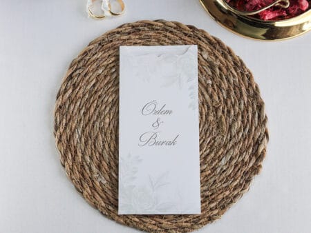 Invitatie nunta 2513 simpla