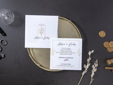 Invitatie nunta 2in1 7094