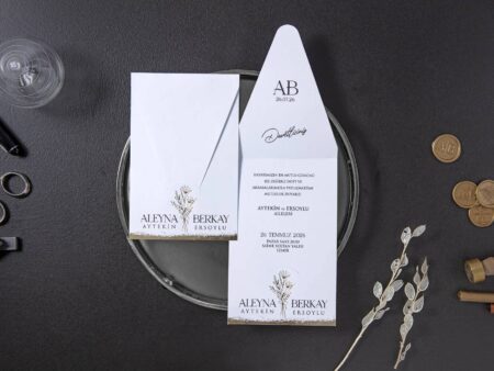 Invitatie nunta eleganta 7132