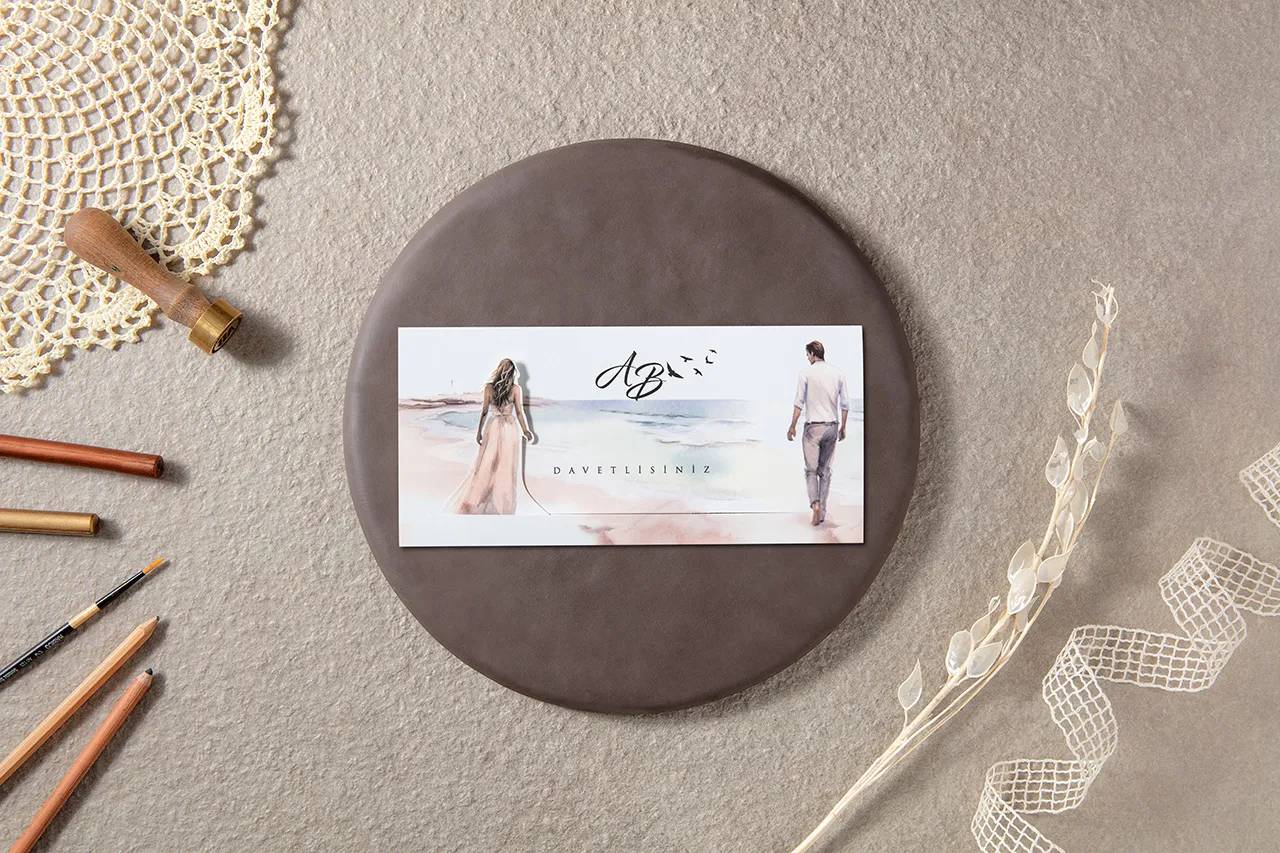 Invitatie nunta Mire si Mireasa 7170 Invitatie nunta Mire si Mireasa 7170