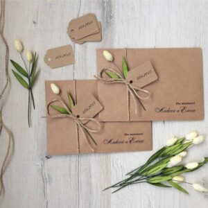 Invitatii de nunta facute acasa - Cum sa-ti surprinzi invitatii?