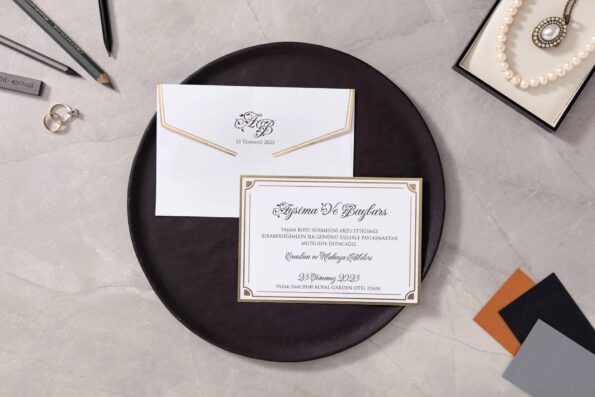 Stilul de nunta - De ce este important? Invitatii nunta elegante 10610