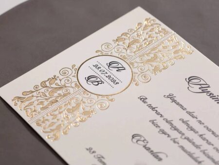 Invitatii nunta elegante 10407