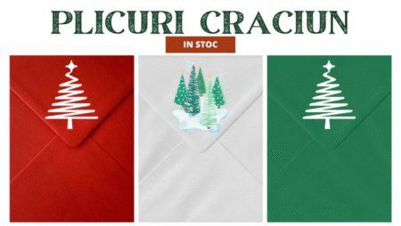 Plicuri de Craciun Ambalajul perfect pentru emotii si cadouri