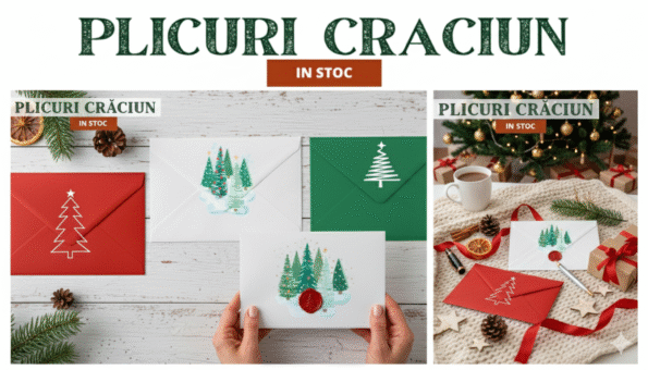 Arta de a oferi felicitari de Craciun. 4 pasi