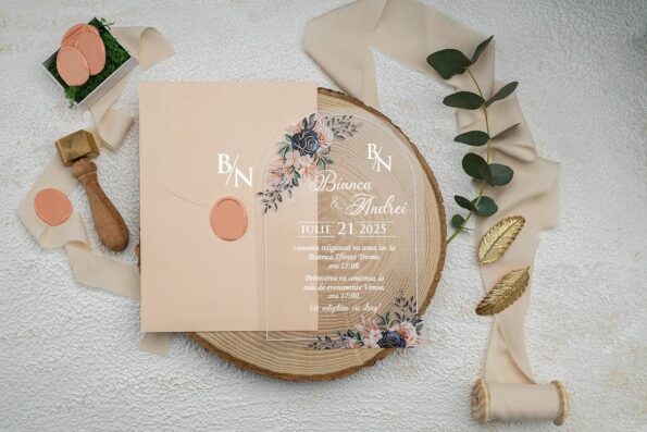 Invitatie de nunta pe hartie sau plexiglas? Ce sa aleg? 1 sau 2?