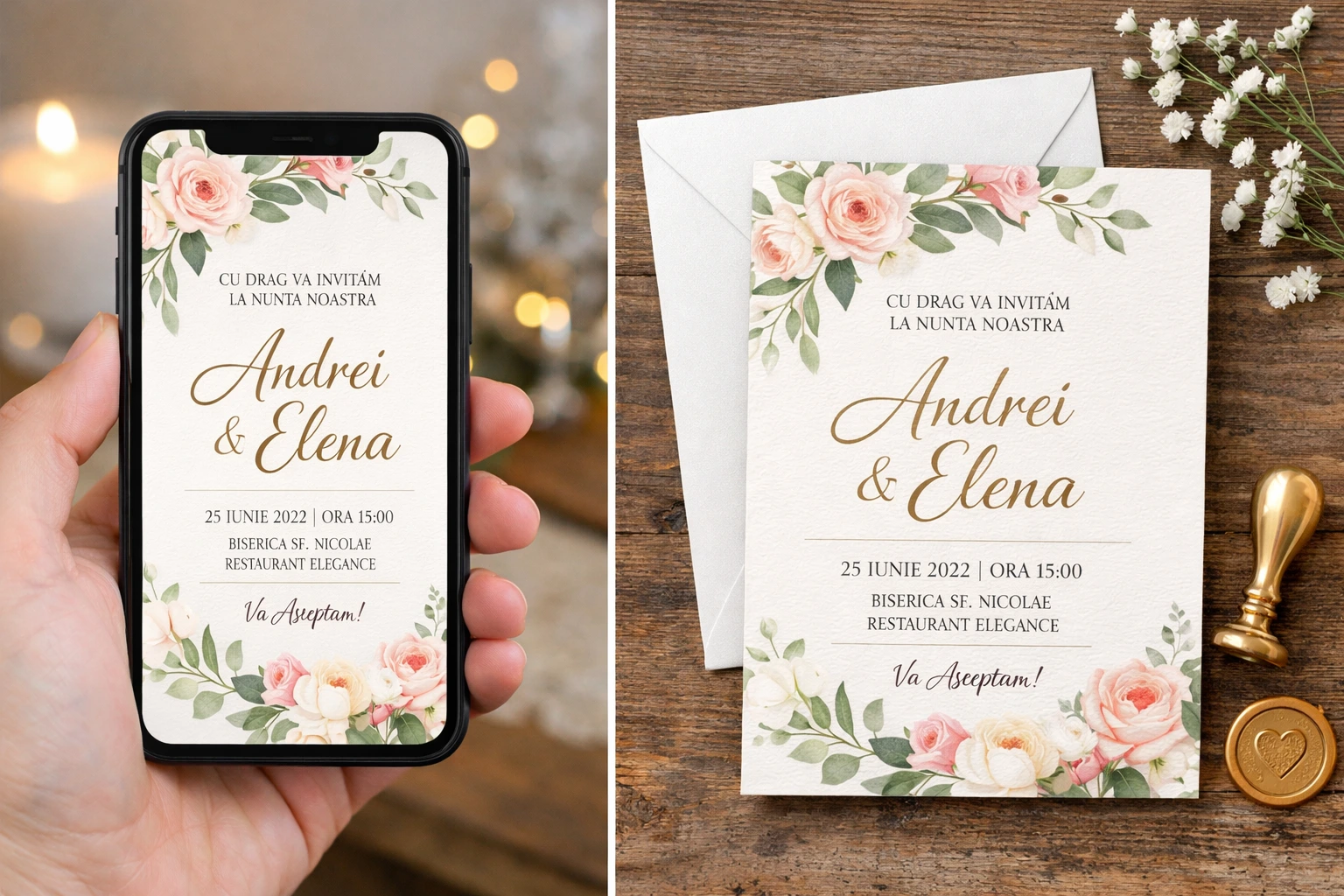 Invitatii digitale vs. invitatii tiparite: Cum alegi?